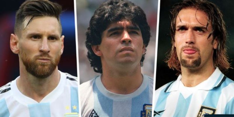 Các danh thủ đã tạo dấu ấn trong lịch sử bóng đá Argentina